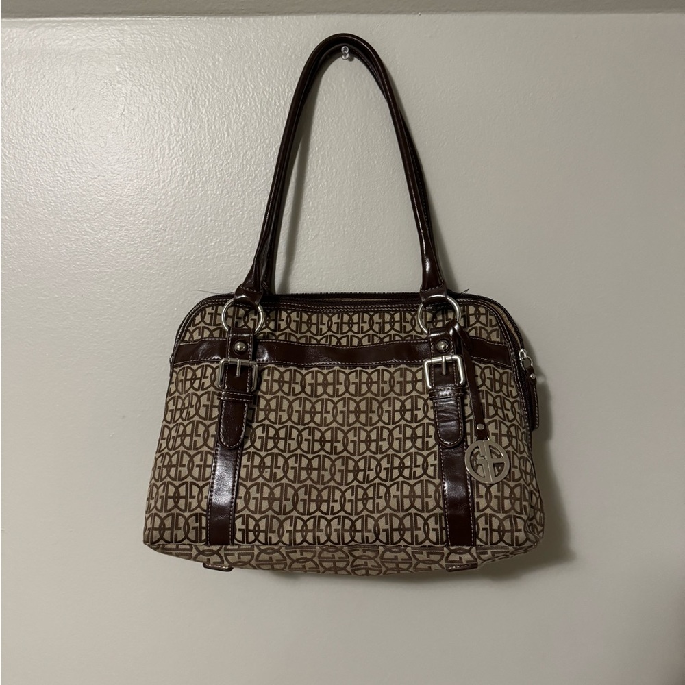 Giani Bernini brown and tan purse .